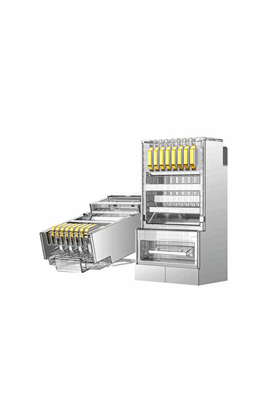 Ugreen CAT6 RJ45 Metal Jak Konnektör 10’lu Paket, 20333