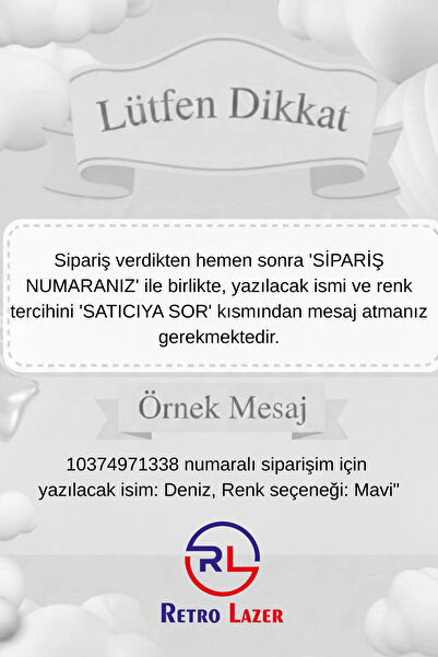 RetroLazer Figürlü Bebek Odası Pleksi Hastane Bebek Kapı Süsü İsimlik Makrome 30x30