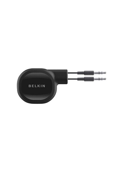 Belkin AV10039bt03 3,5 mm Geri Çekilebilir AUX Kablosu, 90 cm