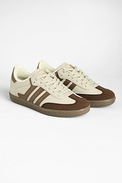 Fulla Moda Αθλητικά παπούτσια με λωρίδες στην πλευρά της σόλας και κορδόνια