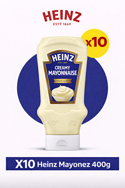 Heinz X10 Mayonez 400g