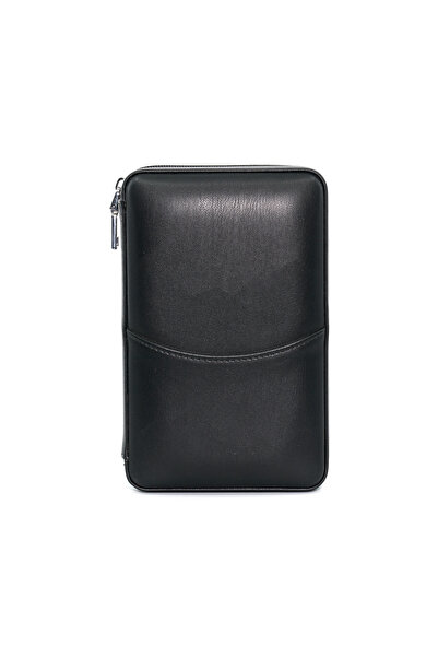 Falco Deri Siyah Puro Seti (Jet Flame Çakmak + 66 Ring Puro Kesici) 620921