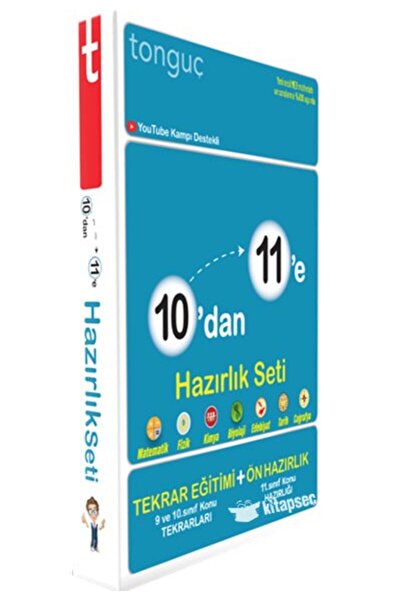 Kapadokya Yayınları 10 dan 11 e Hazırlık Seti Tonguç Akademi