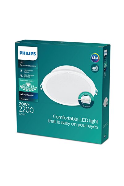 Philips Meson Tavan Gömme Spot 20W 2200 Lumen 6500K Beyaz Işık (175mm delikle...