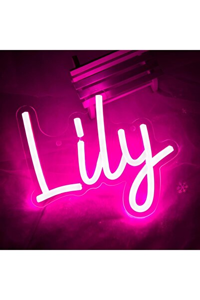 Slasa Custom Name Neon Sign 14–20 inch Personalized LED Wall Light for Bedroo...