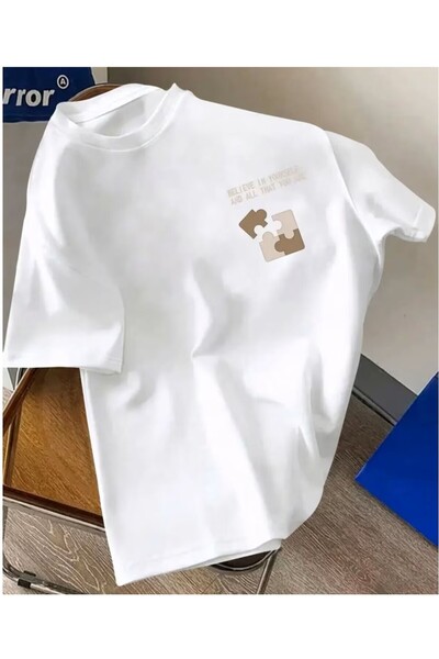 AZIZI TEKSTIL Μπλουζάκι με στάμπα Unisex