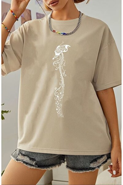 AZIZI TEKSTIL Μπλουζάκι Unisex μπροστά με στάμπα