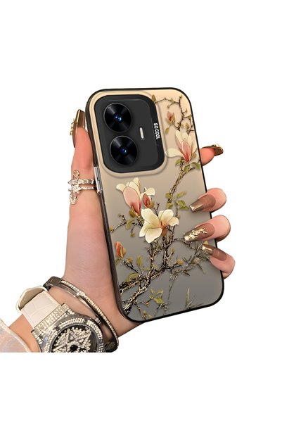 PATTERNOVA Realme C55 Compatible Stunning Fun Patterned Case Hard Silicone An...