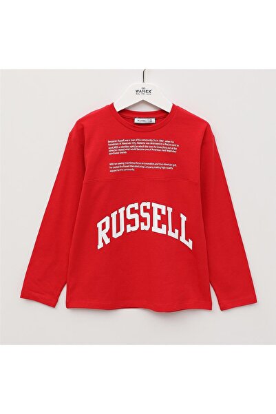 WANEX Boy's Long Sleeve Slim T-Shirt - 17146 - Red