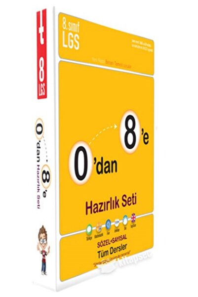 Kapadokya Yayınları 0`dan 8`e Hazırlık Seti Tonguç Akademi