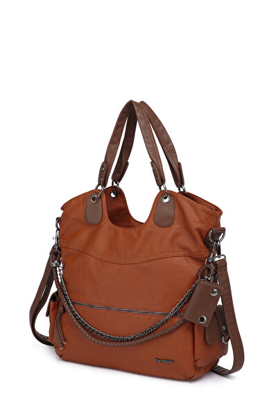 Solo Bag Измиваема верижка с много отделения, стилна мека кожена чанта през рамо