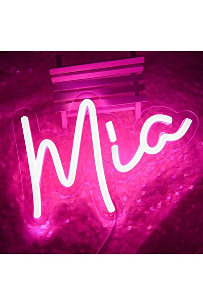 Slasa Custom Name Neon Sign 14–20 inch Personalized LED Wall Light for Bedroo...