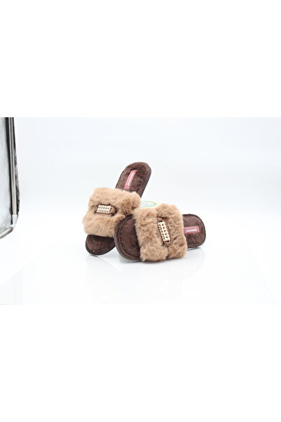 Coqui ceramic fur slippers
