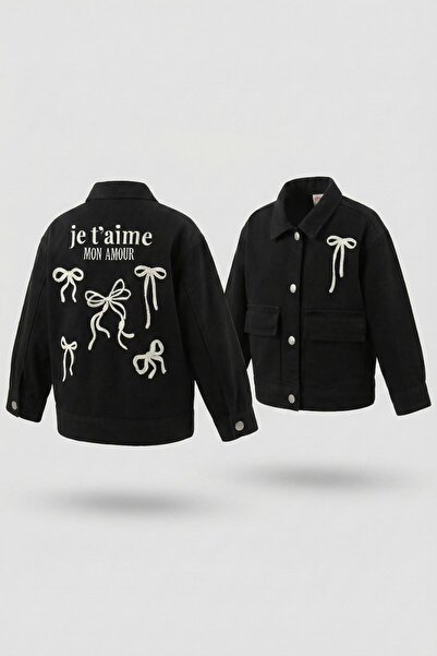 HAUSEkids 4-9 Years Old Mia Girls Jacket-Black