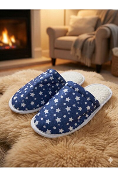 Serena Women's fluffy slippers with Printed - comfortable and warm
