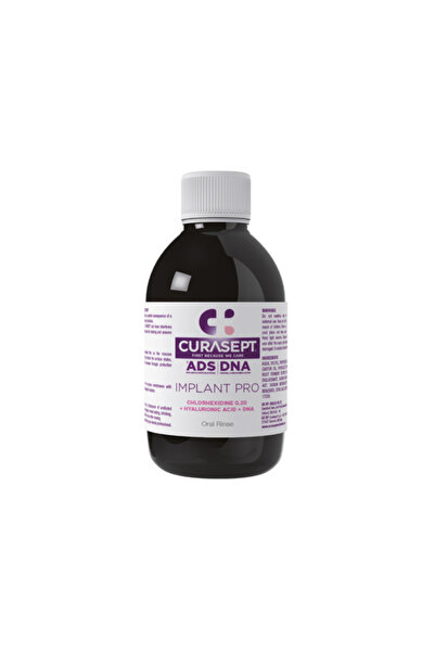 CURASEPT Implant Pro cu CHX 0.20% și acid hialuronic - Apă de gură