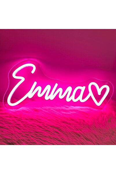 Slasa لوحة نيون تحمل اسمًا مخصصًا، مقاس 14-20 بوصة، مصباح جداري LED شخصي لغرف...