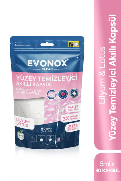 Evonox Clean Интелигентни капсули за почистване на повърхности с аромат на кр...