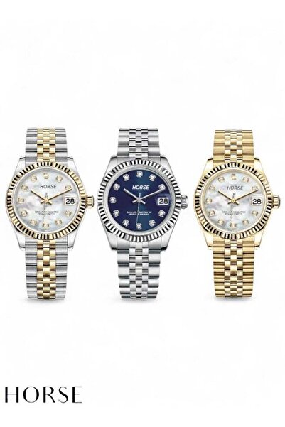 Generic Horse Display Set of Three Women's Waterproof Watches