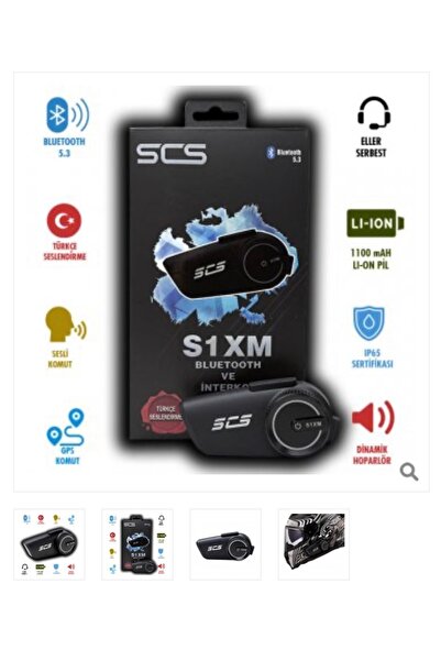 SCS S1XM BLUETOOTH KULAKLIK