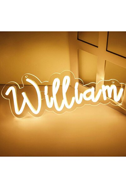 Slasa Custom Name Neon Sign 14–20 inch Personalized LED Wall Light for Bedroo...
