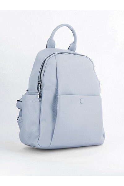 NO NAME Women's blue eco-leather backpack
