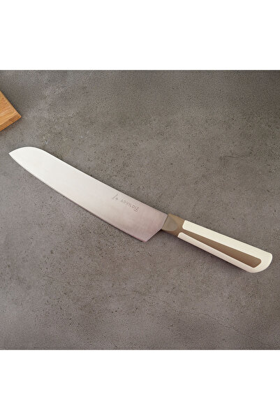 Aryıldız Plurex Santoku Bıçağı 21 cm Koyu Bej