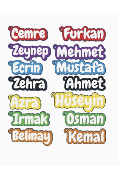 SmartToyZ Smart ToyZ Kişiye Özel İsme Özel Hediyelik Anahtarlık