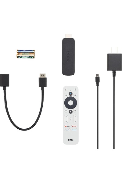 FOXMAG24 Συσκευή streaming Full HD, ενσωματωμένο Chromecast, φωνητικός έλεγχο...