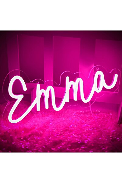 Slasa Custom Name Neon Sign 14–20 inch Personalized LED Wall Light for Bedroo...