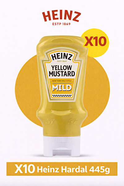 Heinz X10 Hardal 445g