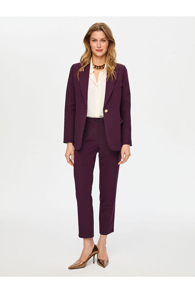 Faik Sönmez Gold Düğmeli Şık Blazer Ceket S26CKT018