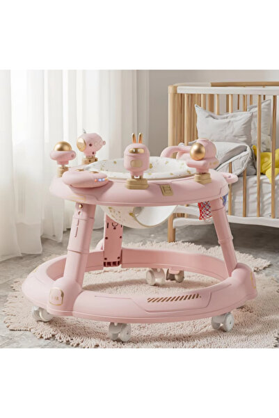 My modern game ووكر ، مشاية أطفال متعددة الوظائف 4 في 1 قابلة للطي مع مقعد مر...