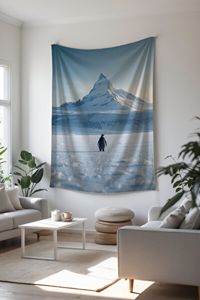 Charmbi Nihilist Penguin Wall Covering – Minimal, Humorous, and Modern Decor ...