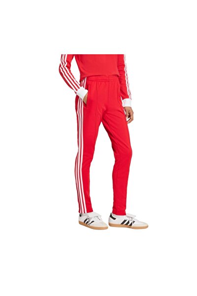 adidas KD3789-K Sst Tp بنطال رياضي نسائي باللون الأحمر