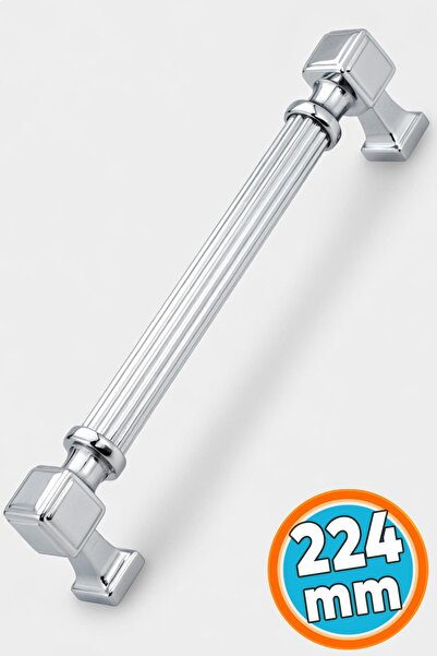 NZB Mobilya Çekmece Mutfak Dolabı Dolap Kulpları Kulb 22.4 cm 224 mm Çizgili ...