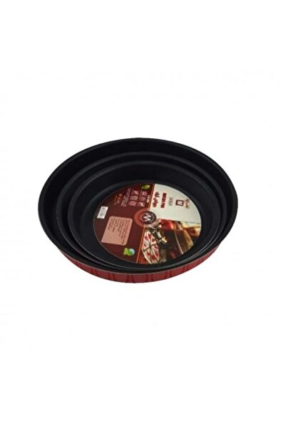 MISTERCOOK Mister 0Cook Oven Trays - 3 Pieces - 22 + 26 + 30 cm - Teflon - Small