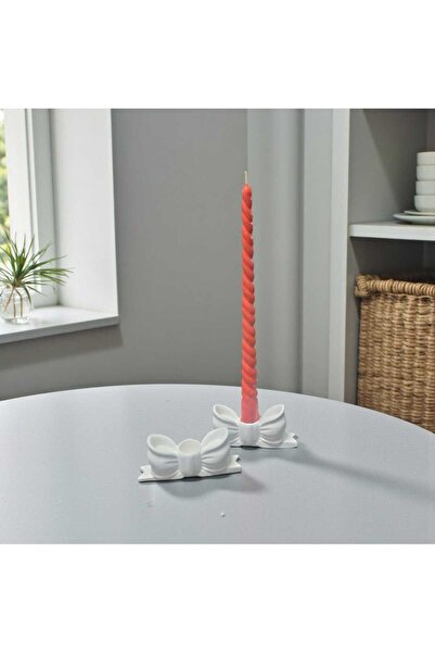 AVİZEM DEKORASYON 2 ADET FİYONK MODEL ŞAMDANLIK