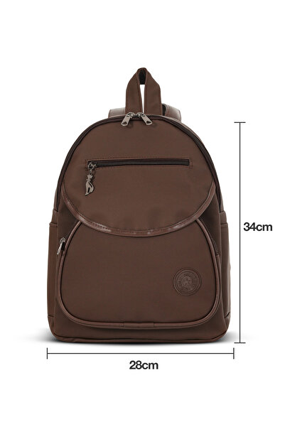 cantella Women's Faux Leather Adjustable Strap Shoulder and Backpack