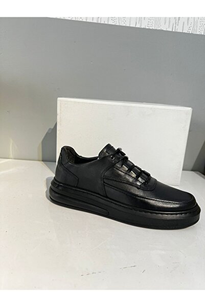 Alphus Men's Casual Sports Model Leather Shoes