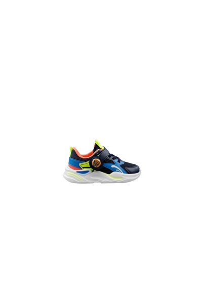 pepino Py24 1618 Navy Orange Pantofi ocazionali pentru copii PY24-1618-NAVY-O...