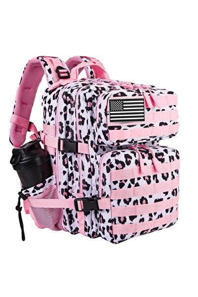 QUİCKPREP Black Tactical Waterproof Backpack - 25 Liter Mountaineering and Ca...