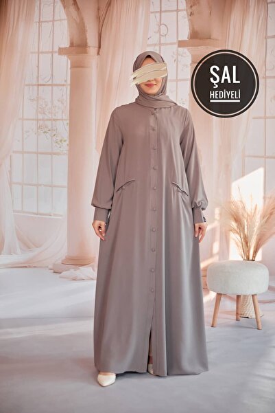 Nissra Ankanoor Shawl Gifted Buttoned Ferace Anka255117