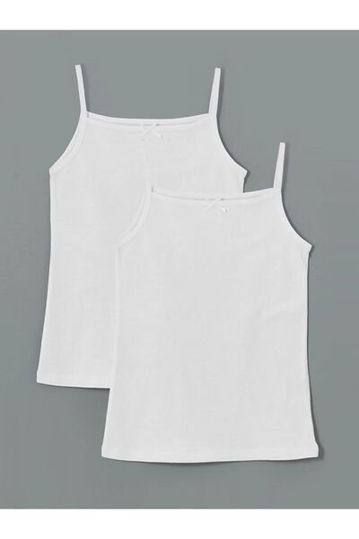 ZÜMRÜT YILDIZI Girl's Undershirt 6-Pack Cotton