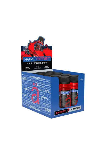 Nano Supps نانو سبس - هايب بيست شوت ما قبل التمرين (12 حبة) - الطاقة