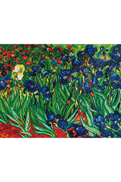 diamond dotz Diamond painting - Irises (Van Gogh), 56 x 71 cm