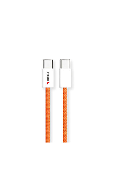 Torima U25 ORANGE TYPE-C TO TYPE-C CHARGING CABLE