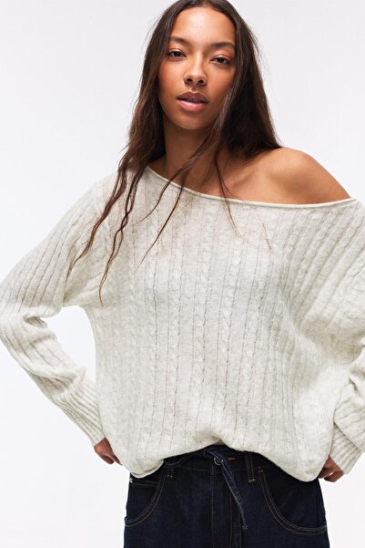 Bershka Örgü kazak