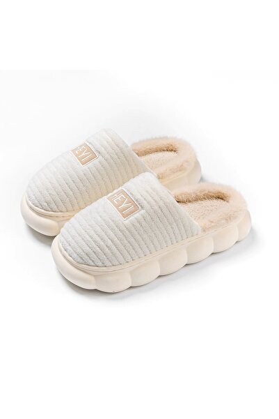 delis Papuci de casa pentru femei PC003, PufiPaws , Crem