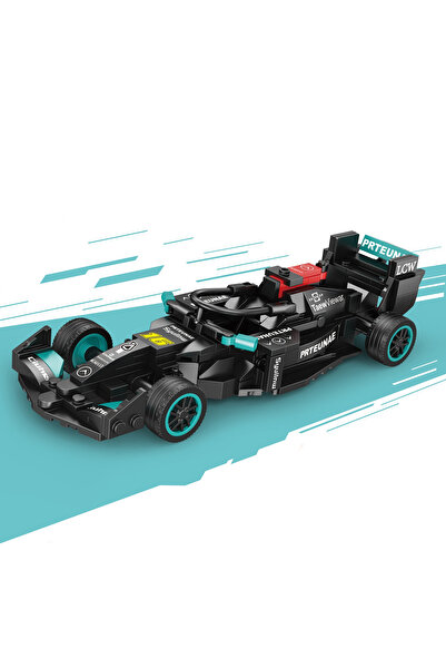 MJ TOYS Lego Teknik Mercedes Yarış Arabası F1 Lego Araba Yapı Blok Oyuncak Ar...